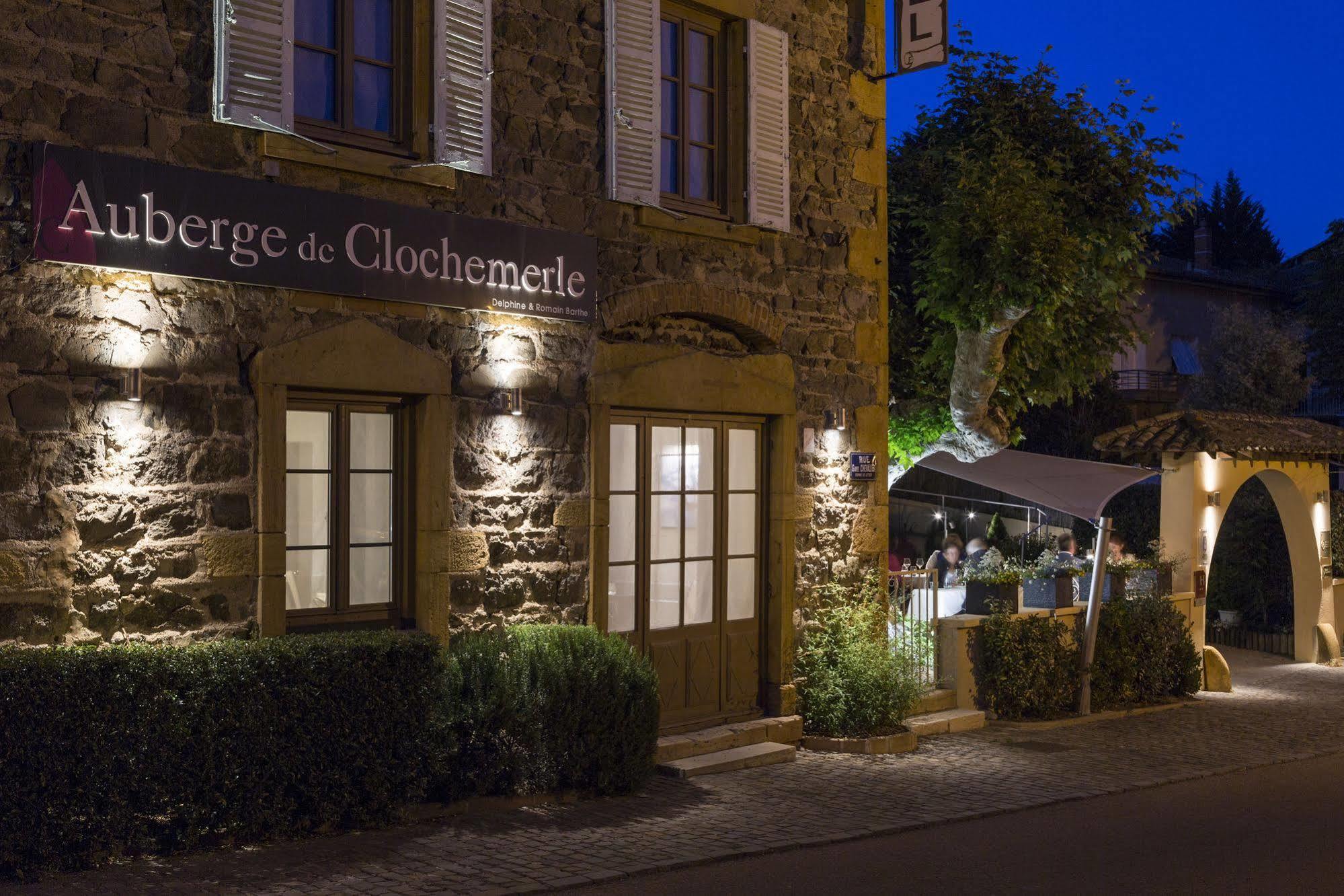 Auberge De Clochemerle, Spa Privatif & Restaurant Gastronomique Vaux-en-Beaujolais Eksteriør billede